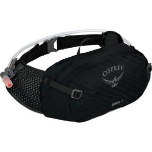 Osprey Seral 4L Unisex Biking Waist Pack with Hydraulics Reservoir, Dustmoss Green(Black)
