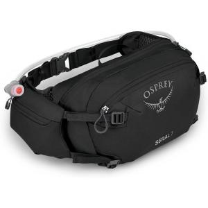 Osprey Seral Biking Waist Pack with Hydraulics Reservoir for Men and Women(Black)
