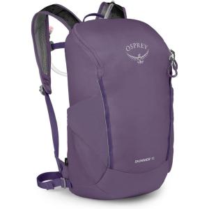 Osprey Skimmer 20L Women’s Hiking Backpack with Hydraulics Reservoir, Coyote Brown(Purpurite Purple)