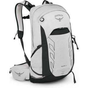Osprey Talon 22L Men’s Lightweight Hiking Backpack – Small Daypack for Travel & Camping, Scoria Blue/Night Shift(White/Black)