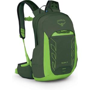 Osprey Talon Jr Boy’s Lightweight Hiking Backpack – Kids Adventure Backpack for Travel & Camping, Green Canopy(Green Canopy)