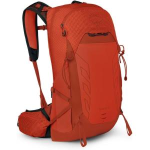 Osprey Talon Pro 20L Men’s Hiking Backpack with Hipbelt, Silver Lining(Mars Orange)