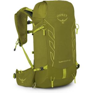 Osprey Talon Velocity 20L Men’s Hiking Backpack, Dark Charcoal/Tumbleweed, L/XL(Matcha Green/Lemongrass)