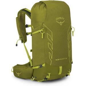 Osprey Talon Velocity 30L Men’s Hiking Backpack, Dark Charcoal/Tumbleweed, L/XL(Matcha Green/Lemongrass)