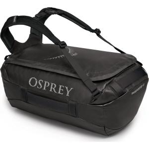 Osprey Transporter 40L Travel Duffel Bag, Black(Black)
