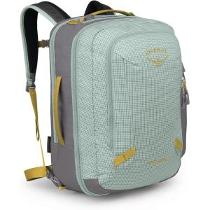 Osprey Transporter 44L Travel Pack, Raven Black(Frosty Mint/Soundwave Grey)