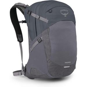 Osprey Tropos Laptop Backpack, Black(Tungsten/Soundwave Grey Heather)