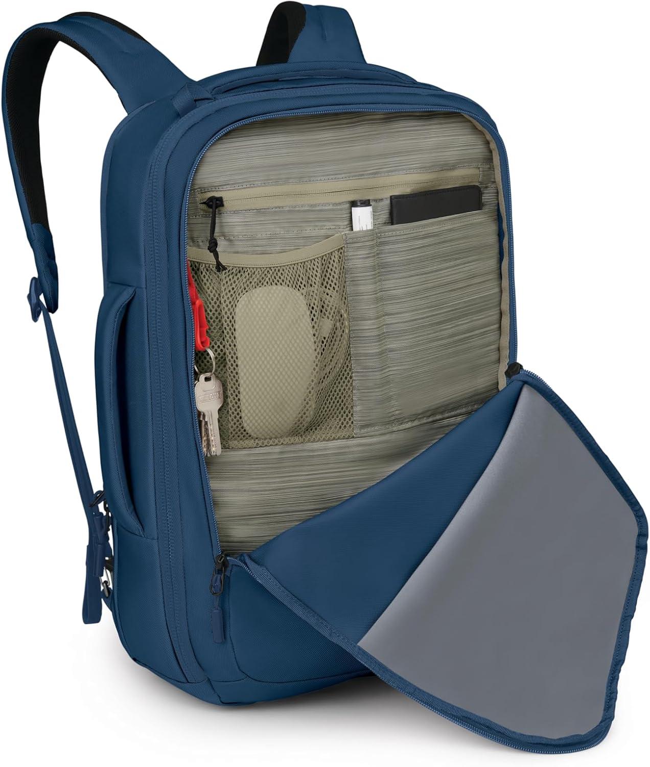 imageOsprey Aoede 25L Commuter Briefcase Backpack BlackAntique Blue