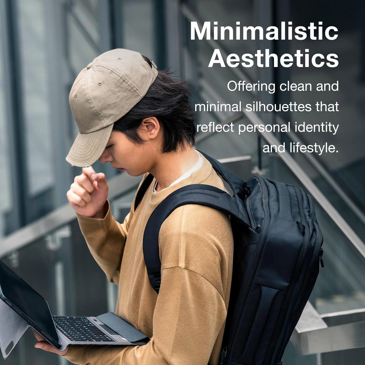 imageOsprey Aoede 25L Commuter Briefcase Backpack BlackTan Concrete