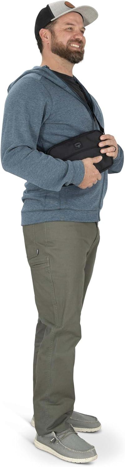 imageOsprey Aoede 2L Commuter Crossbody Bag BlackAntique Blue