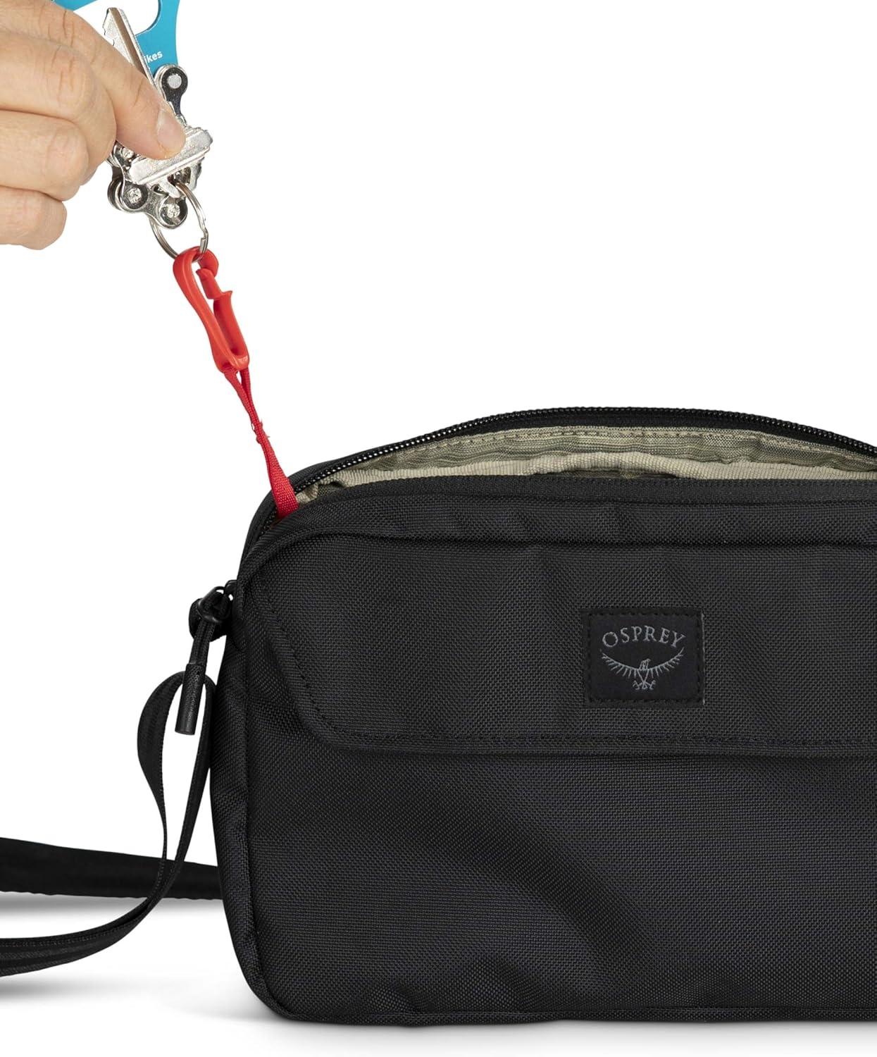 imageOsprey Aoede 2L Commuter Crossbody Bag BlackAntique Blue