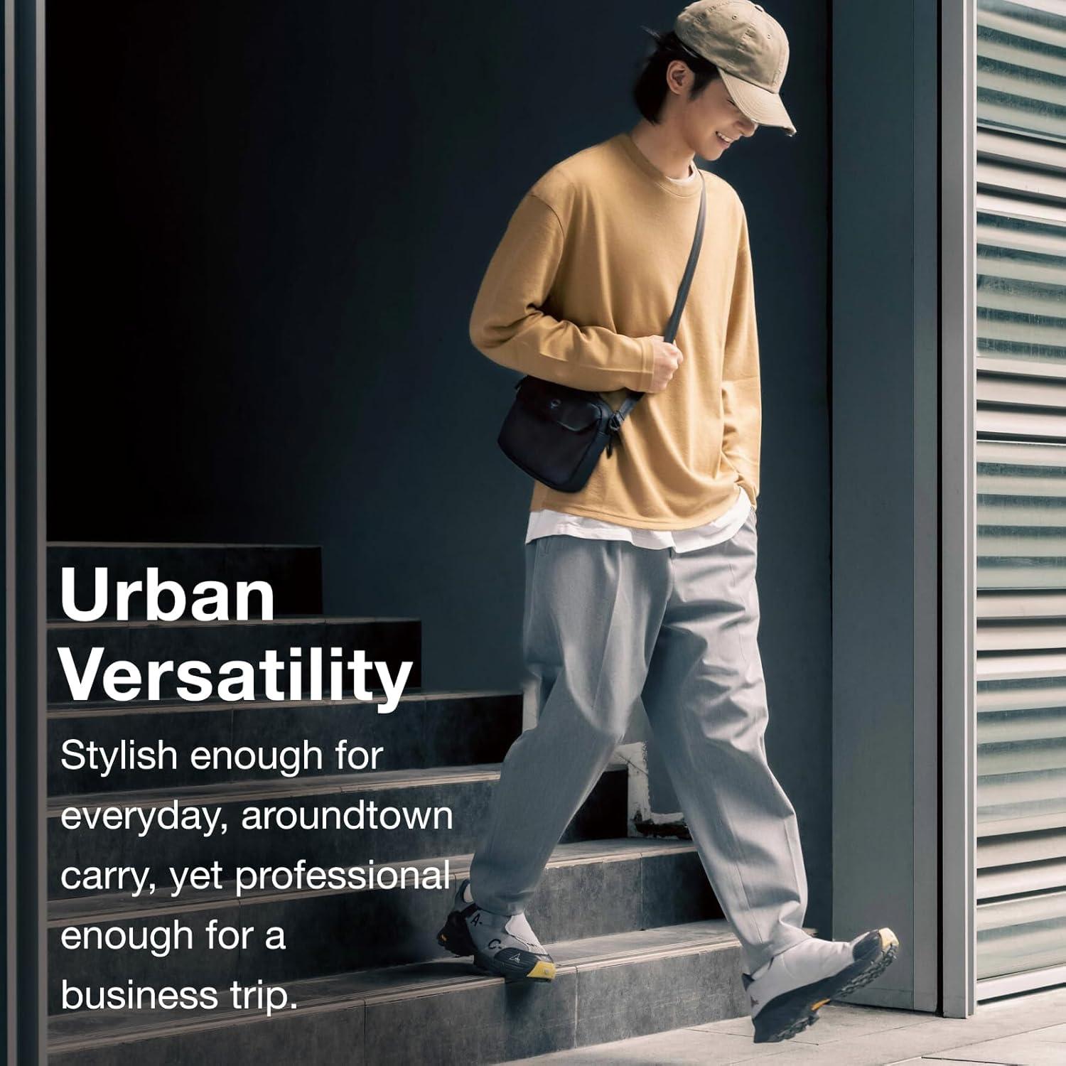 imageOsprey Aoede 2L Commuter Crossbody Bag BlackAntique Blue