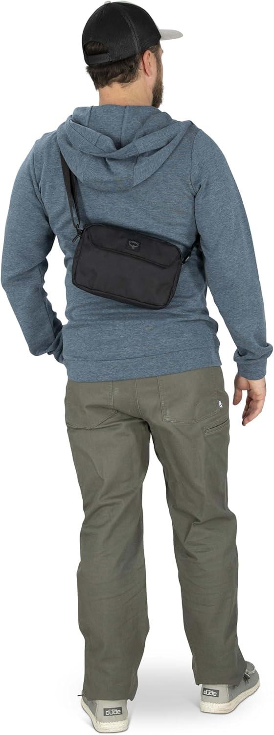 imageOsprey Aoede 2L Commuter Crossbody Bag BlackAntique Blue