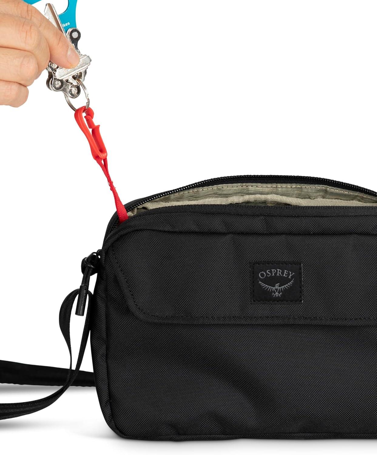 imageOsprey Aoede 2L Commuter Crossbody Bag BlackMagma Brown