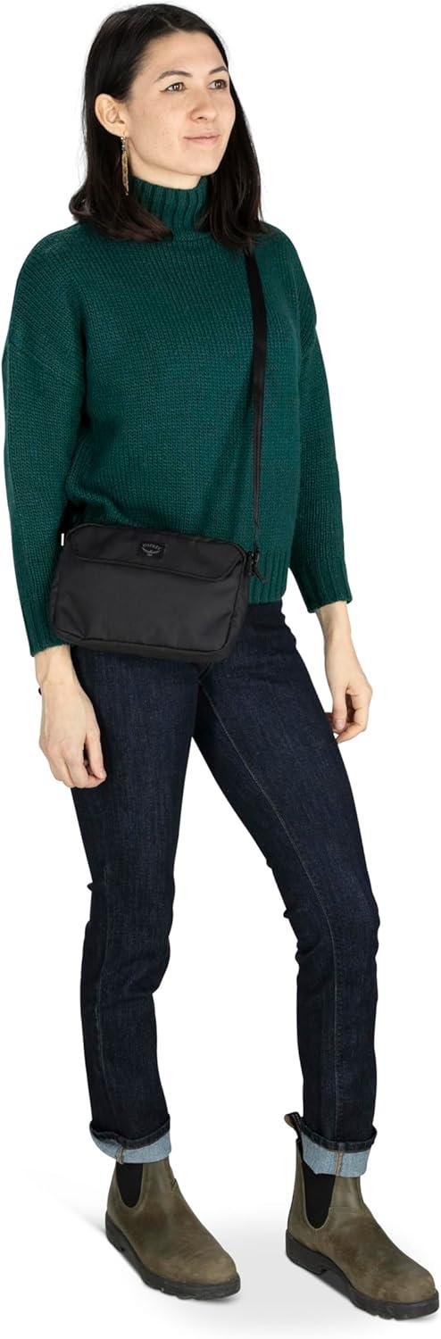 imageOsprey Aoede 2L Commuter Crossbody Bag BlackMagma Brown