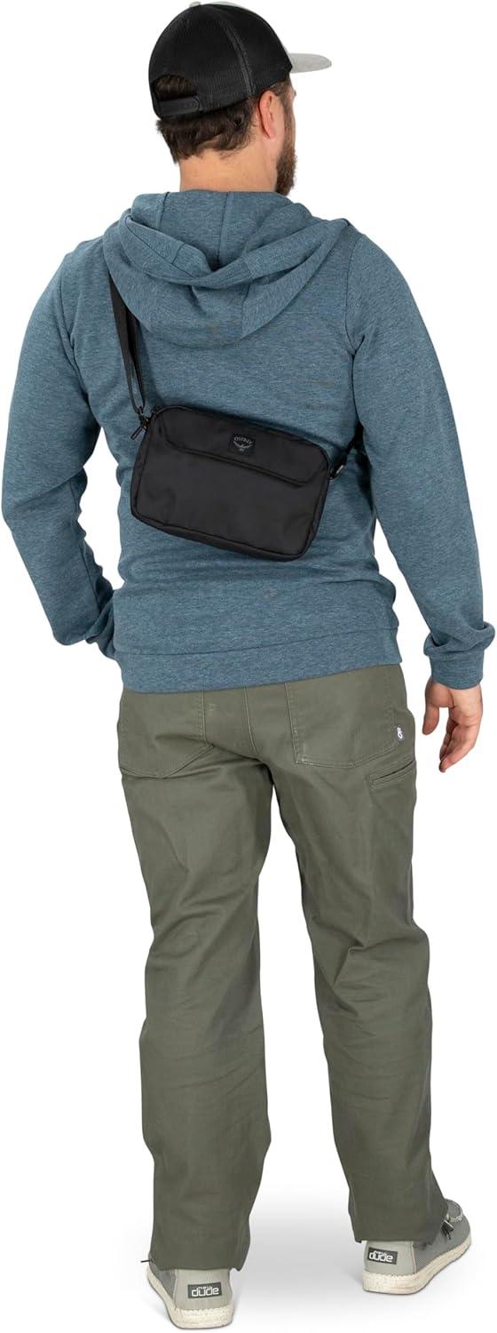 imageOsprey Aoede 2L Commuter Crossbody Bag BlackMagma Brown