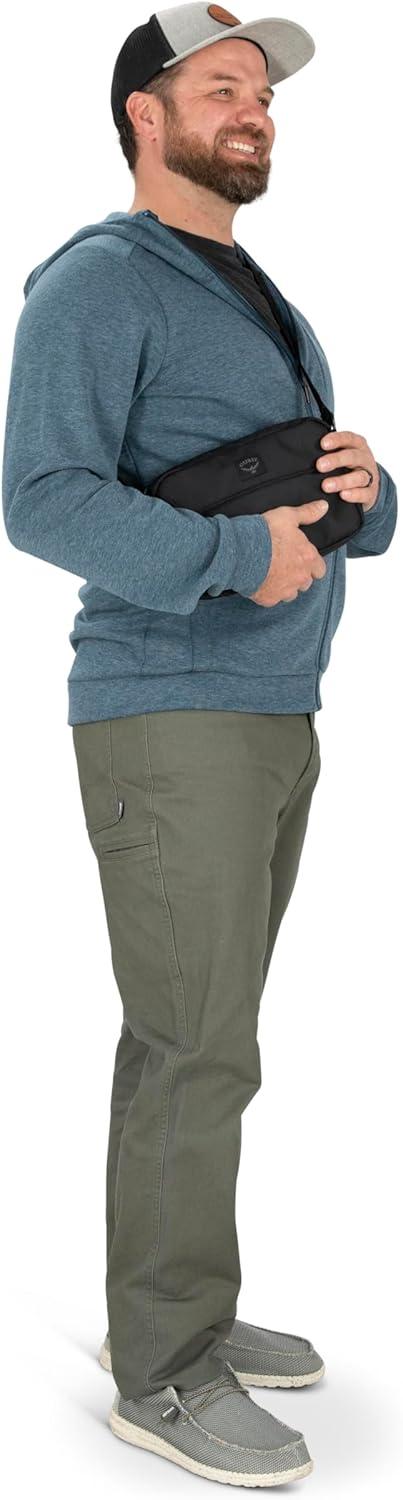 imageOsprey Aoede 2L Commuter Crossbody Bag BlackMagma Brown