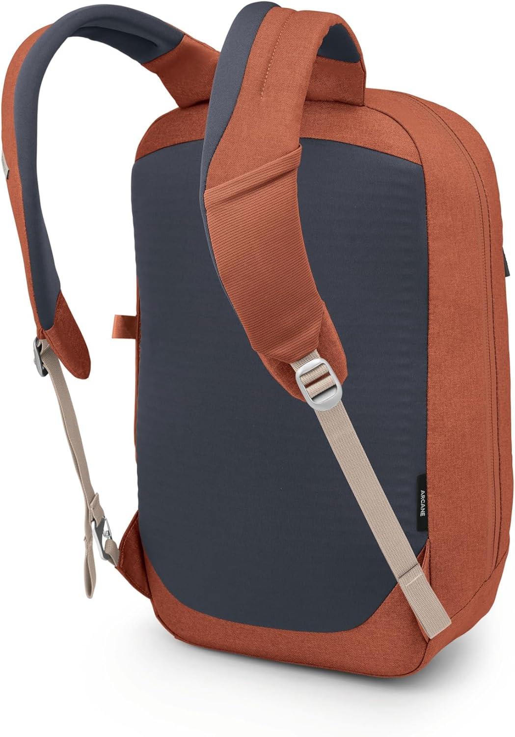 imageOsprey Arcane Large Day Commuter Backpack BlackPorcelain Orange Heather