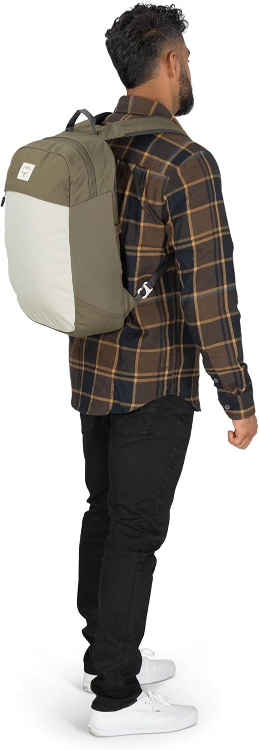 imageOsprey Arcane Large Day Commuter Backpack BlackPorcelain Orange Heather