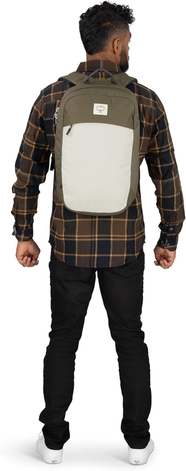 imageOsprey Arcane Large Day Commuter Backpack BlackPorcelain Orange Heather