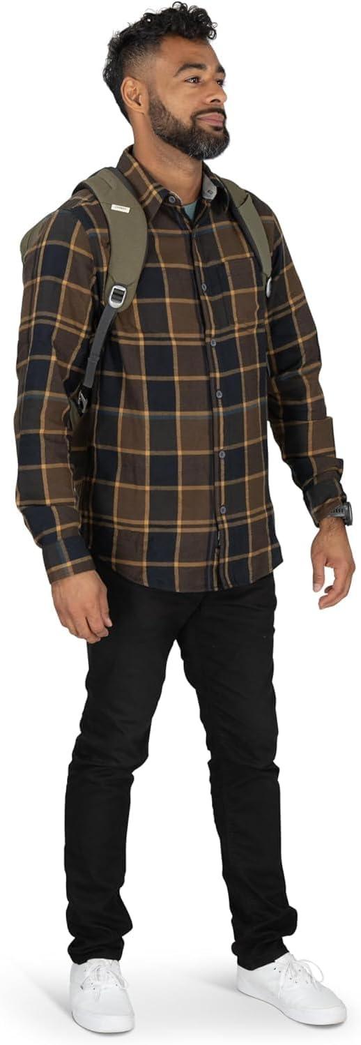 imageOsprey Arcane Large Day Commuter Backpack BlackPorcelain Orange Heather