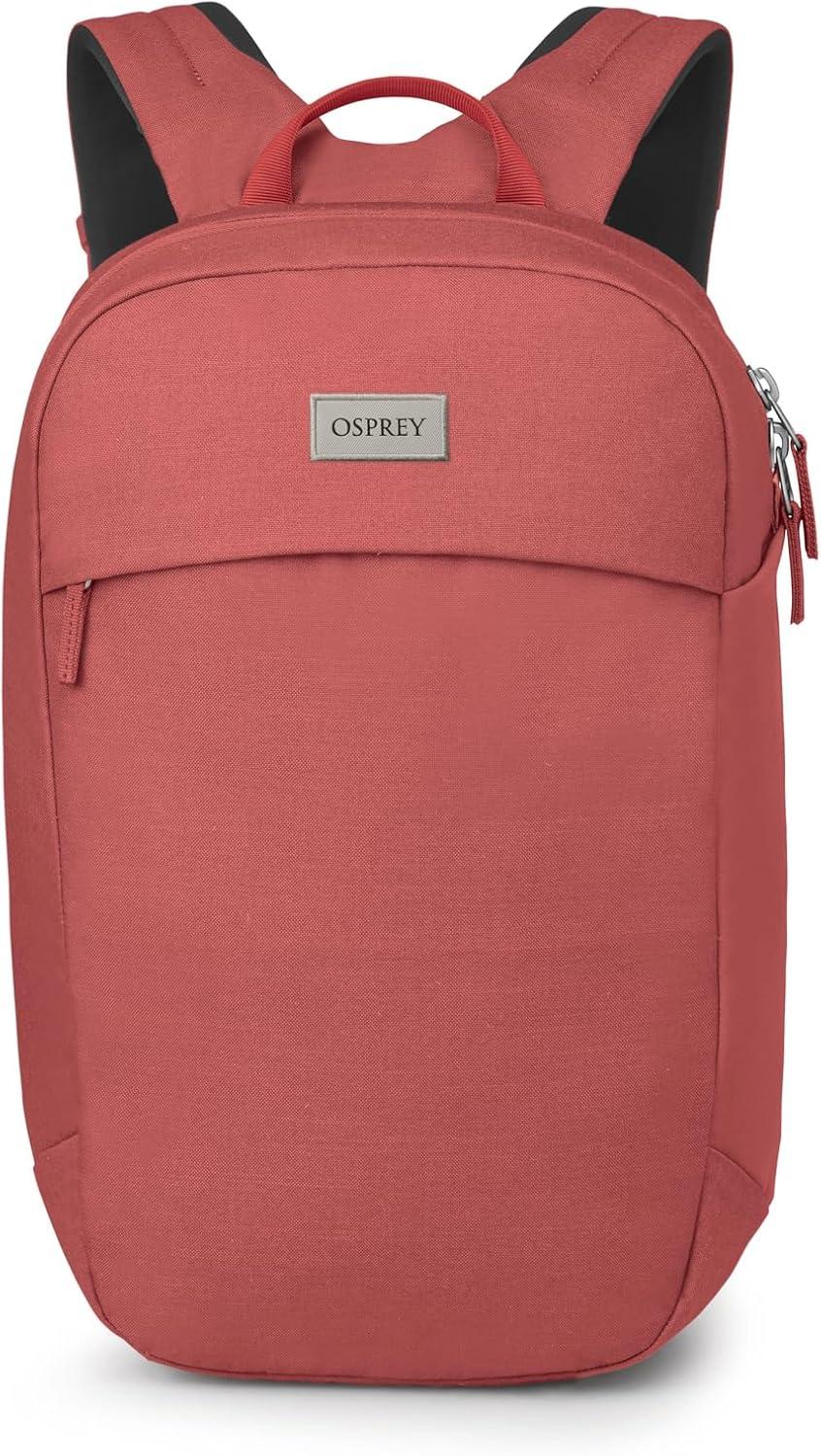 imageOsprey Arcane Large Day Commuter Backpack BlackRed Pampas Heather