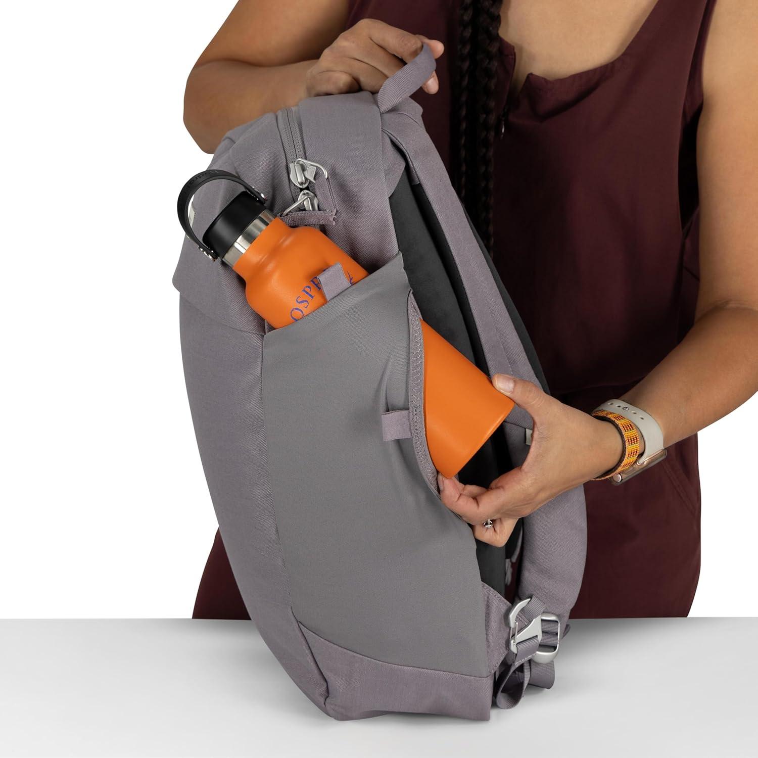 imageOsprey Arcane Large Day Commuter Backpack BlackRed Pampas Heather