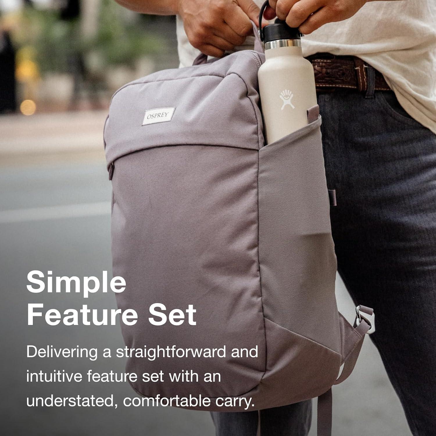 imageOsprey Arcane Large Day Commuter Backpack BlackSoundwave Grey