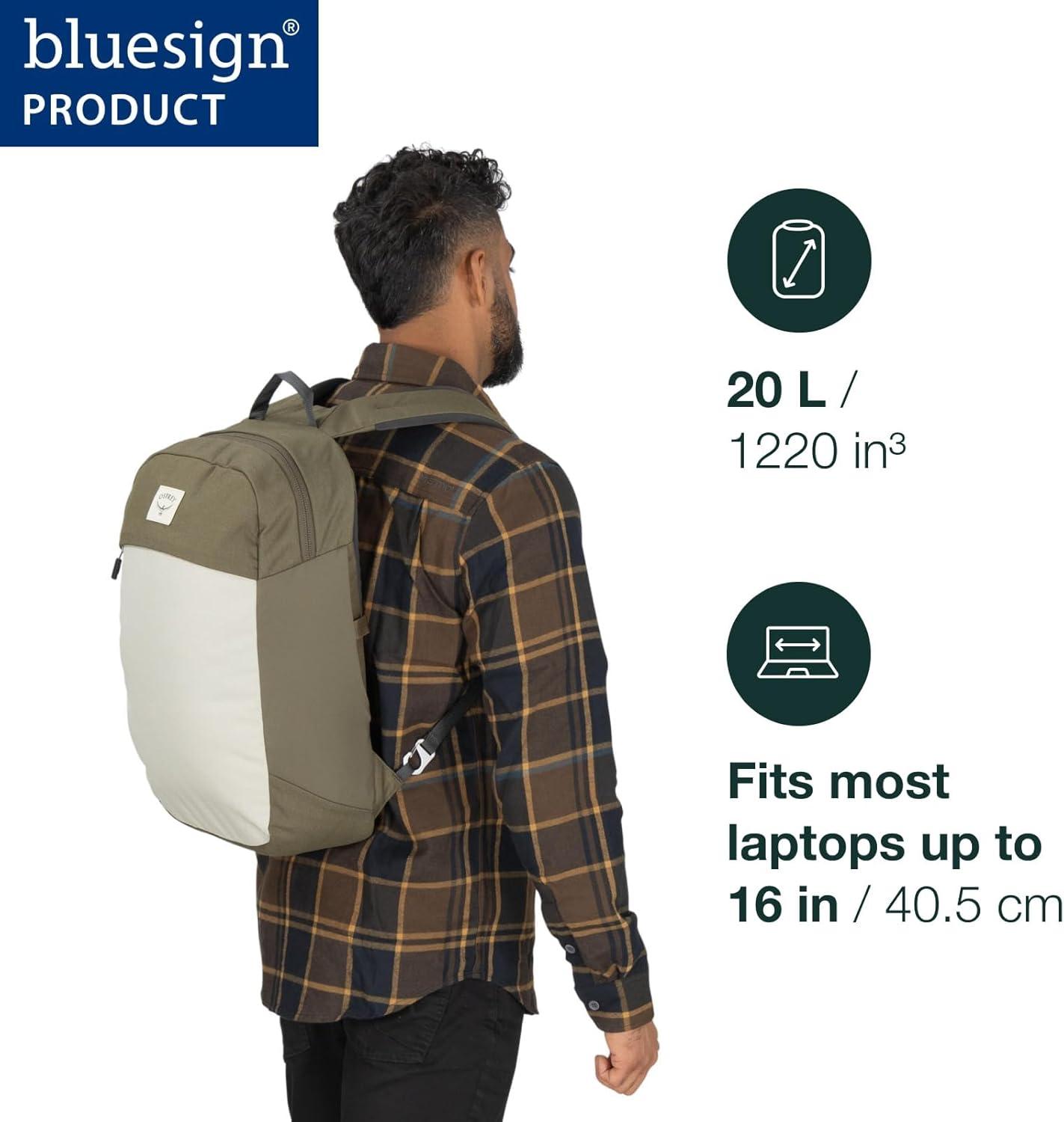 imageOsprey Arcane Large Day Commuter Backpack BlackStargazer Blue