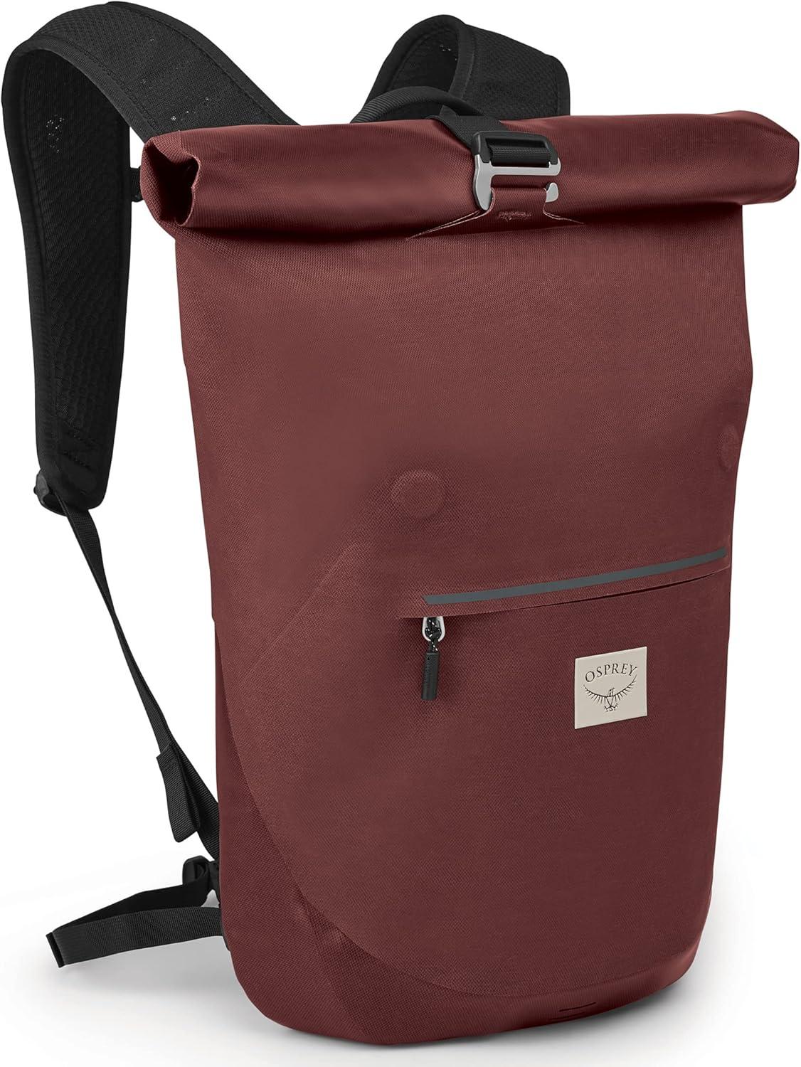 imageOsprey Arcane Roll Top 18L Waterproof Laptop Backpack Acorn RedAcorn Red