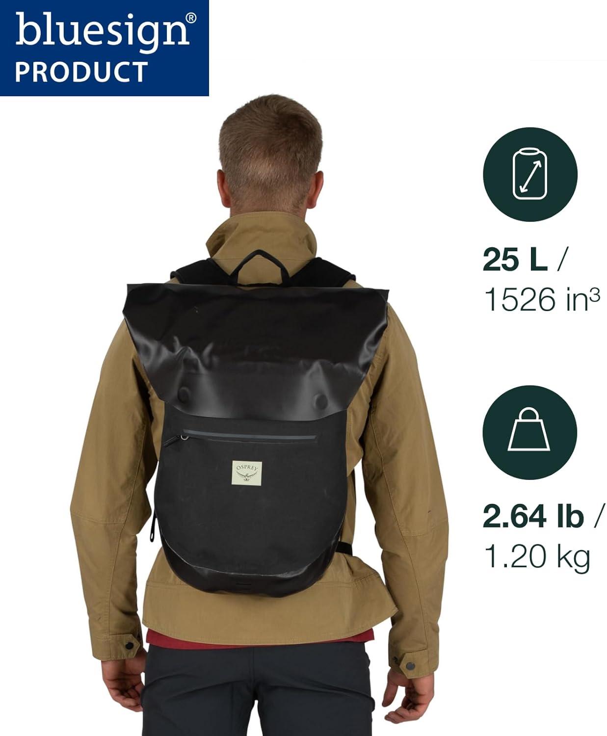 imageOsprey Arcane Roll Top 18L Waterproof Laptop Backpack Acorn RedAcorn Red