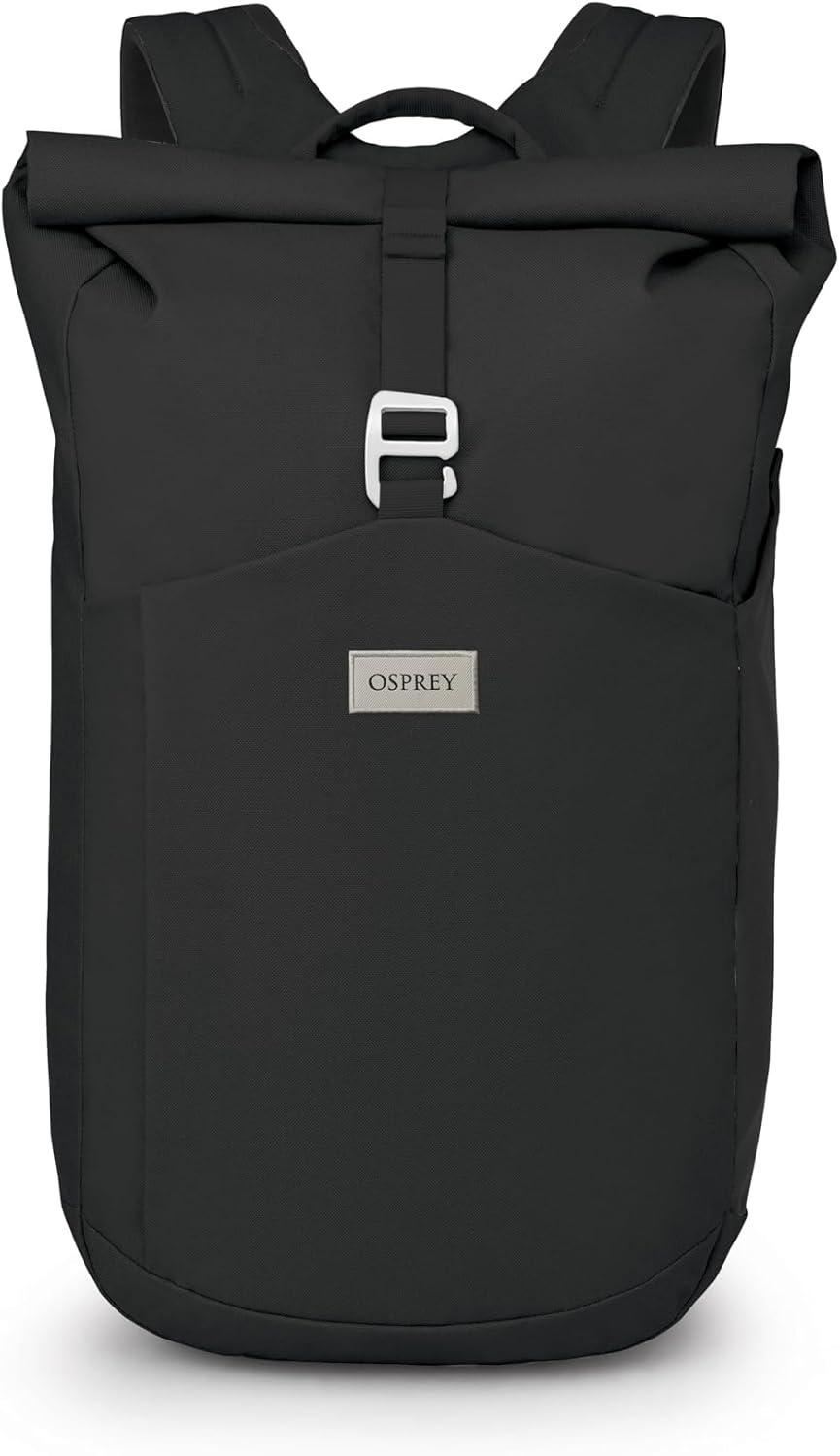 imageOsprey Arcane Roll Top Commuter Backpack Porcelain Orange HeatherBlack