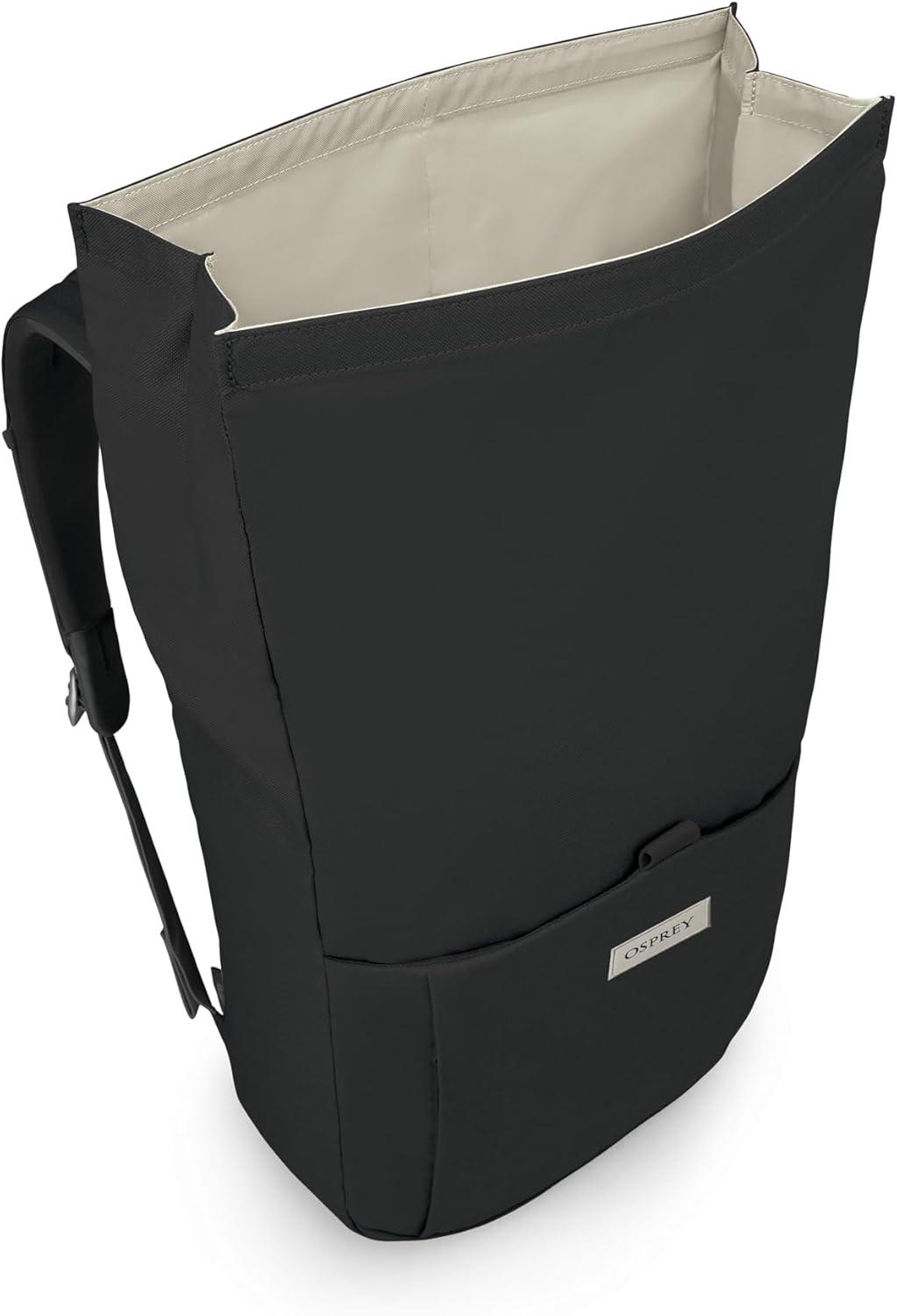 imageOsprey Arcane Roll Top Commuter Backpack Porcelain Orange HeatherBlack