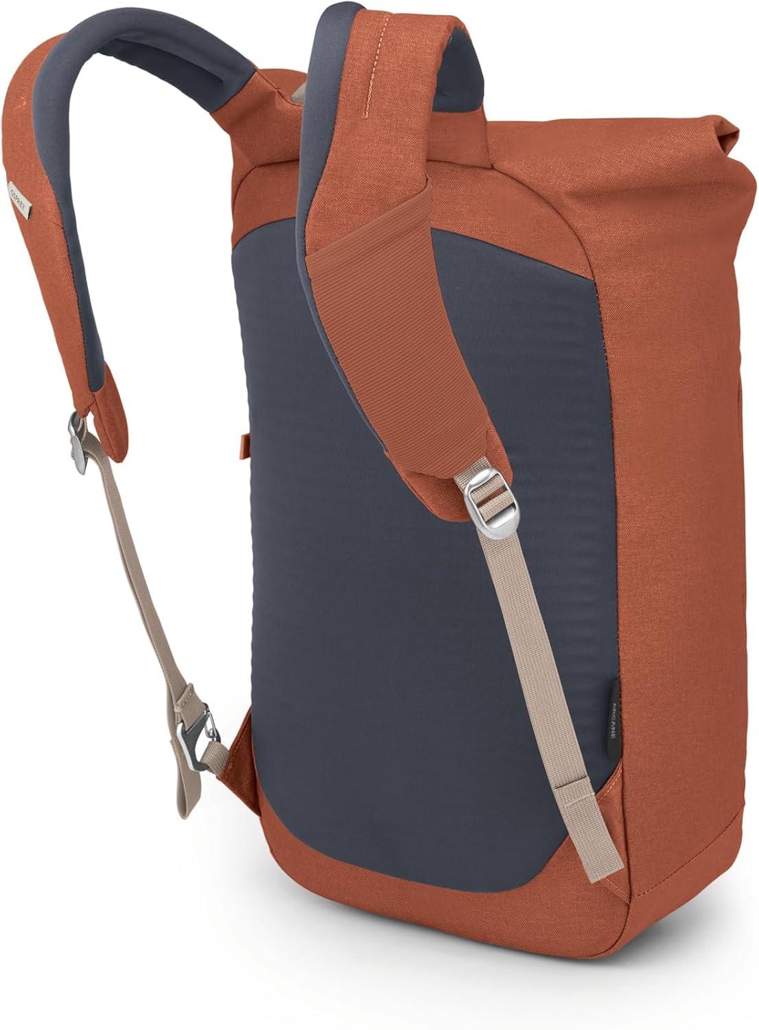 imageOsprey Arcane Roll Top Commuter Backpack Porcelain Orange HeatherPorcelain Orange Heather