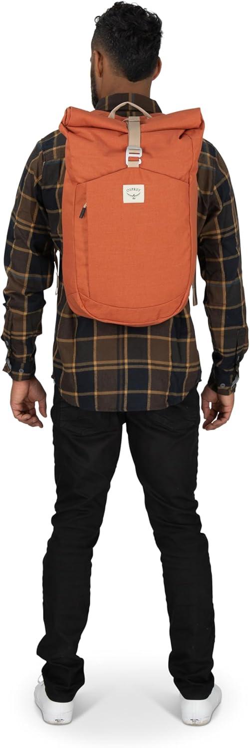 imageOsprey Arcane Roll Top Commuter Backpack Porcelain Orange HeatherPorcelain Orange Heather
