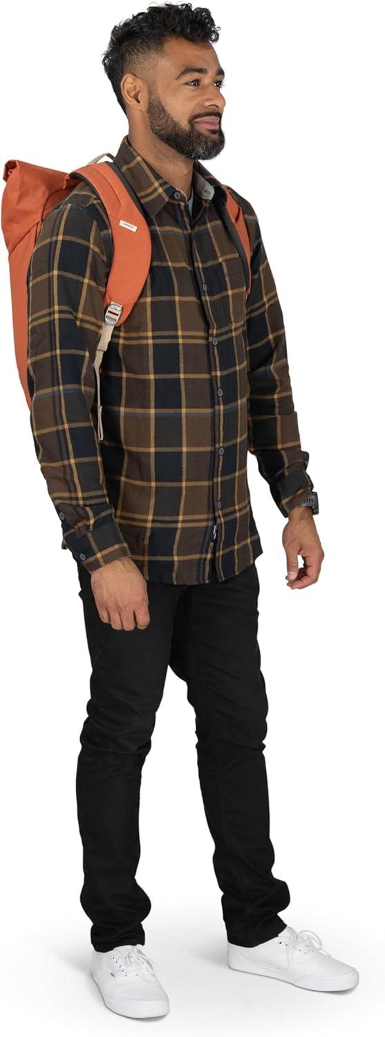 imageOsprey Arcane Roll Top Commuter Backpack Porcelain Orange HeatherPorcelain Orange Heather