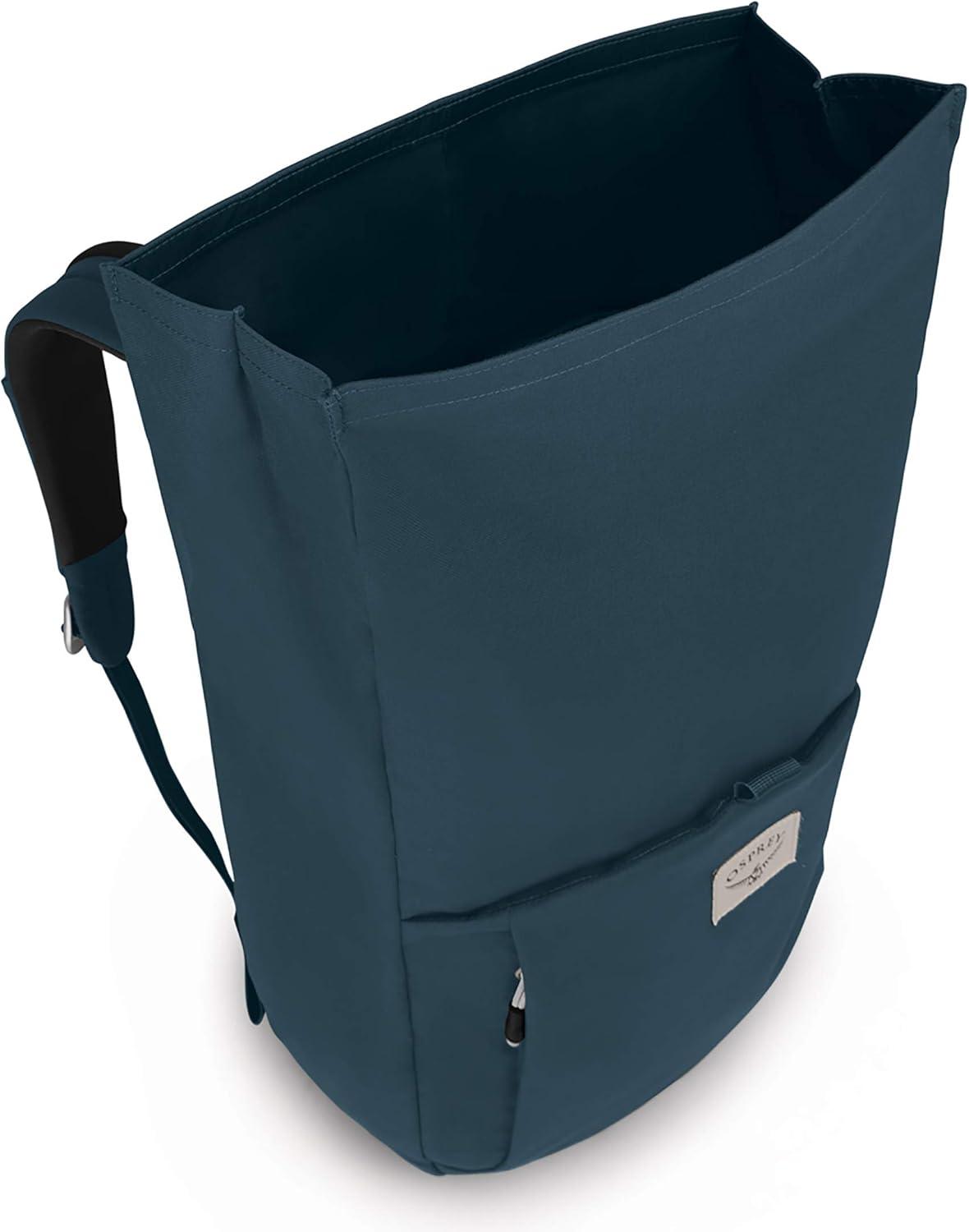 imageOsprey Arcane Roll Top Commuter Backpack Porcelain Orange HeatherStargazer Blue