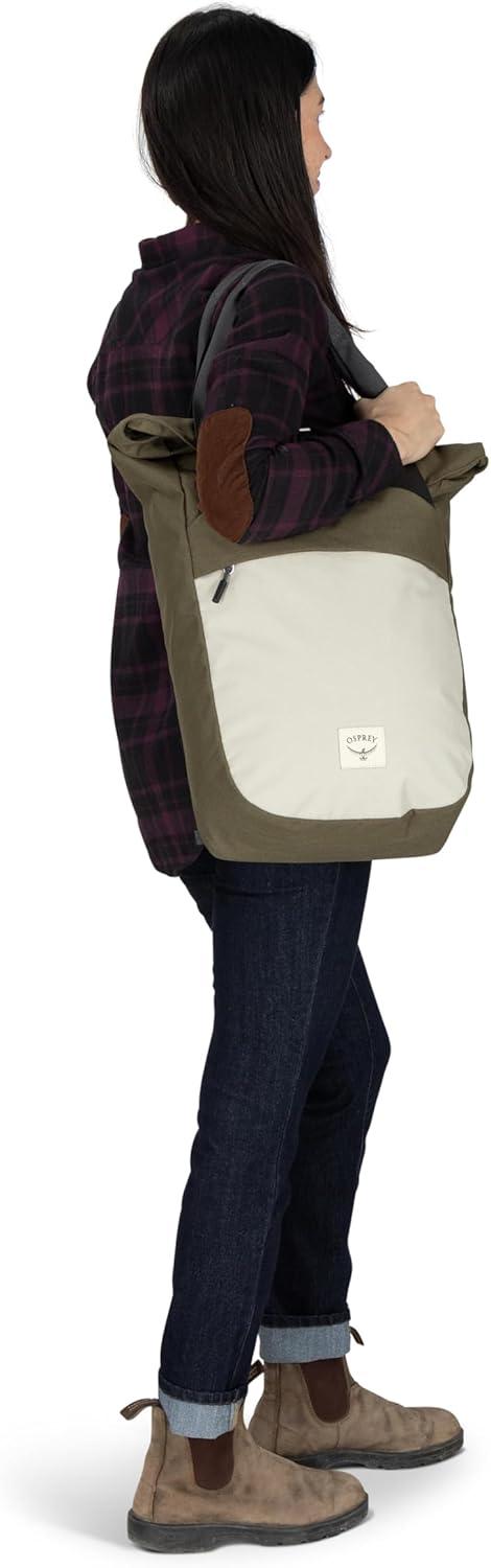 imageOsprey Arcane Zip Top Tote Backpack Earl GreySandy Grey Heather