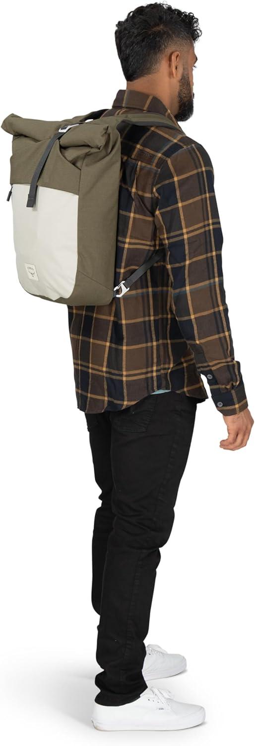 imageOsprey Arcane Zip Top Tote Backpack Earl GreySandy Grey Heather