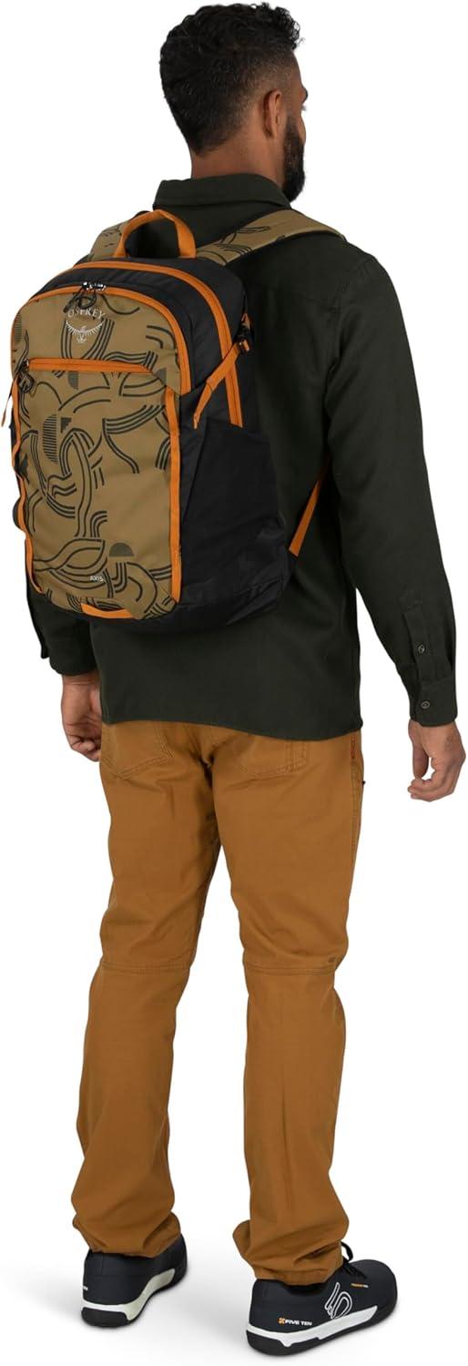 imageOsprey Axis Laptop Backpack Sleek Everyday Pack with Laptop Sleeve Water Bottle Pockets ampamp Compression StrapsBlack