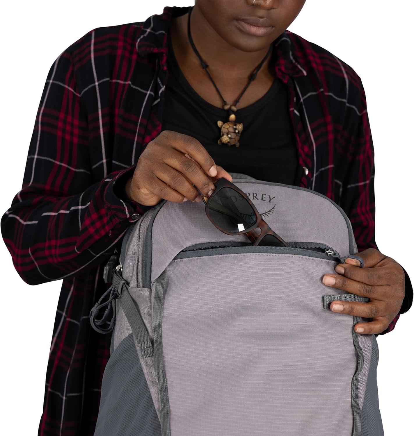 imageOsprey Axis Laptop Backpack Sleek Everyday Pack with Laptop Sleeve Water Bottle Pockets ampamp Compression StrapsFirestarter Orange