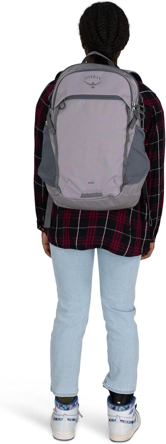 imageOsprey Axis Laptop Backpack Sleek Everyday Pack with Laptop Sleeve Water Bottle Pockets ampamp Compression StrapsFirestarter Orange