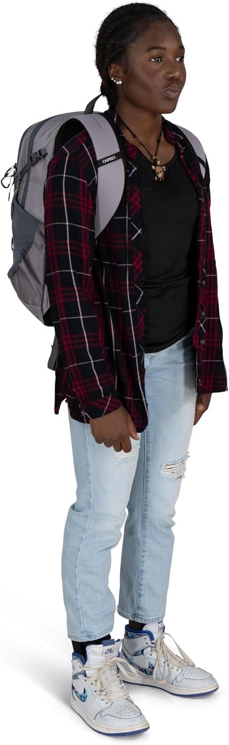 imageOsprey Axis Laptop Backpack Sleek Everyday Pack with Laptop Sleeve Water Bottle Pockets ampamp Compression StrapsSoundwave Grey