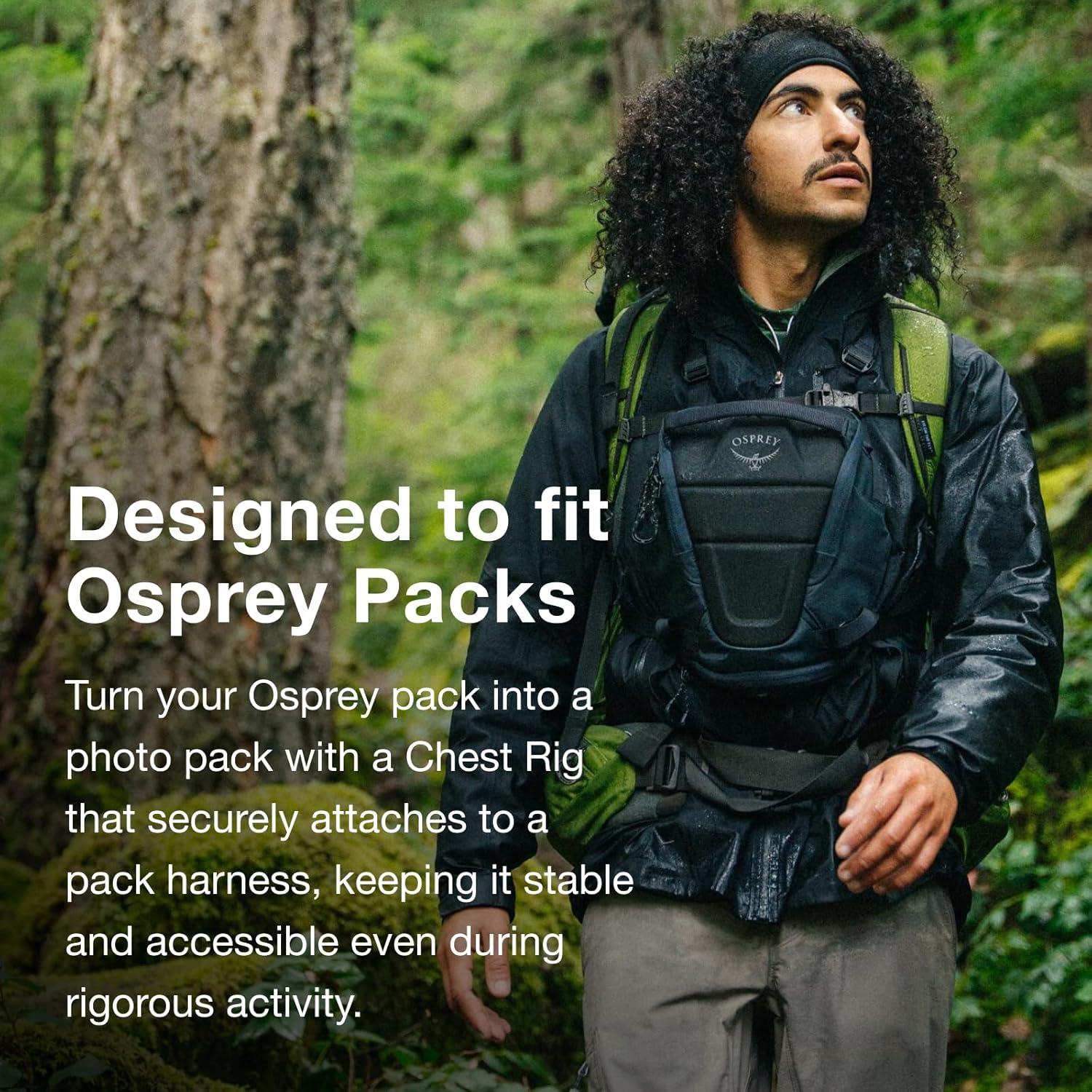 imageOsprey Camera Chest Rig Charcoal Grey