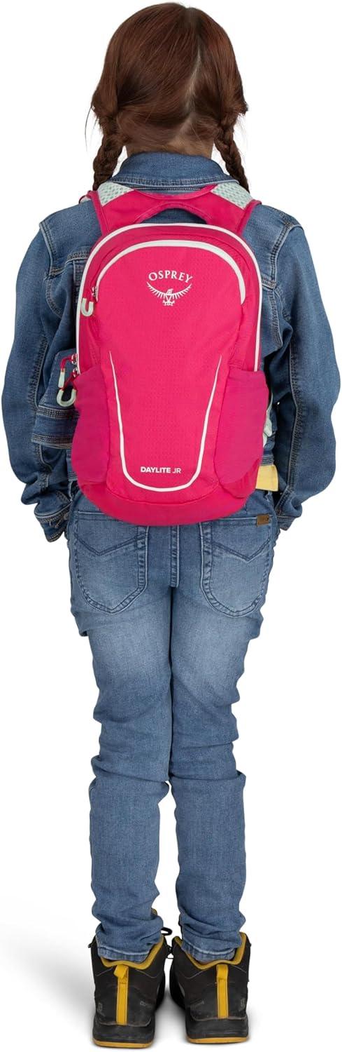 imageOsprey Daylite Jr Kids Commuter Backpack Space Travel PrintAntique BlueHotspot PinkFrosty Mint