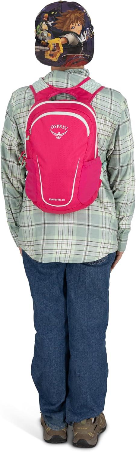 imageOsprey Daylite Jr Kids Commuter Backpack Space Travel PrintAntique BlueHotspot PinkFrosty Mint