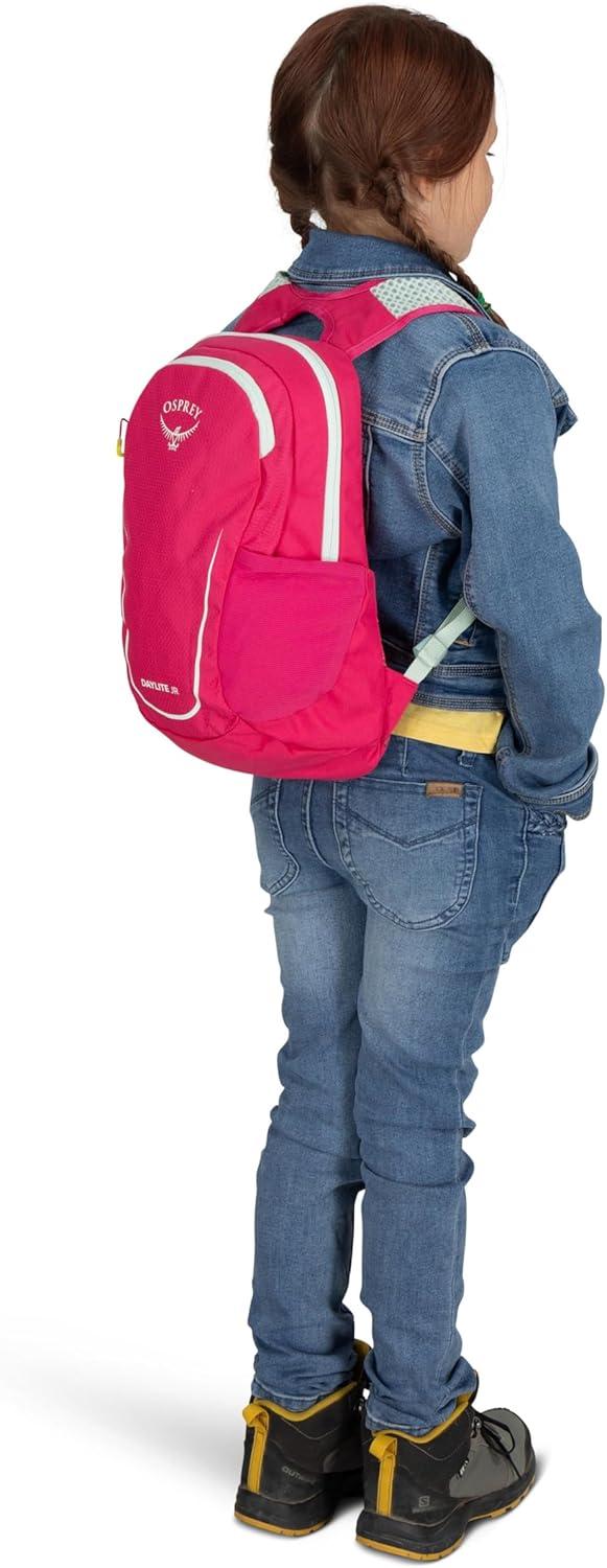 imageOsprey Daylite Jr Kids Commuter Backpack Space Travel PrintAntique BlueHotspot PinkFrosty Mint