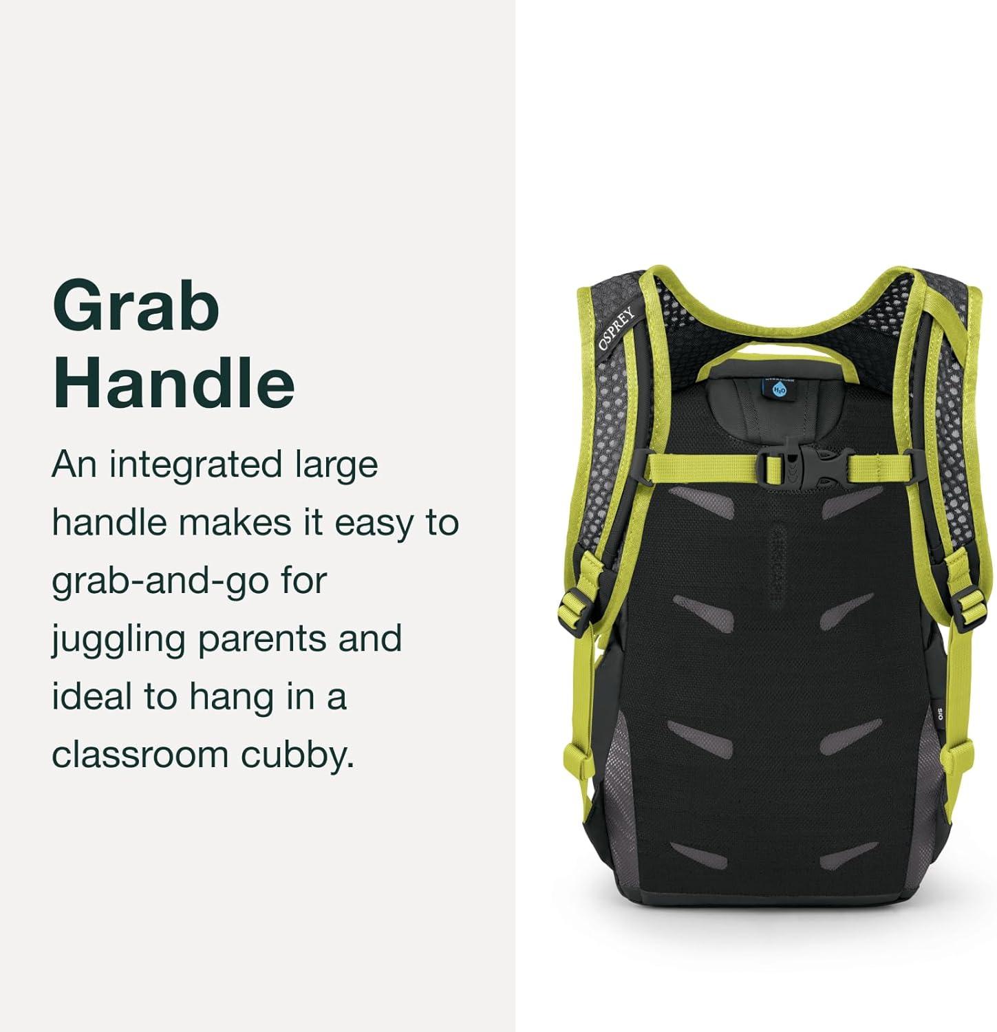 imageOsprey Daylite Jr Kids Commuter Backpack Space Travel PrintAntique BlueHotspot PinkFrosty Mint