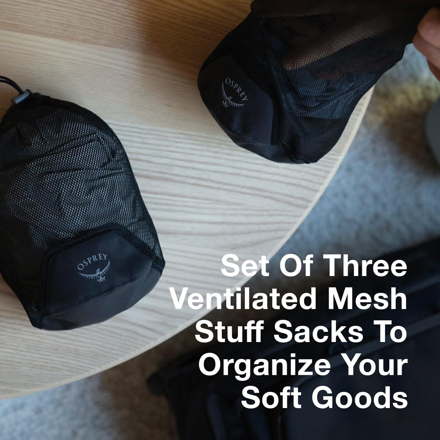 imageOsprey Daylite Mesh Packing Sack SetBlack