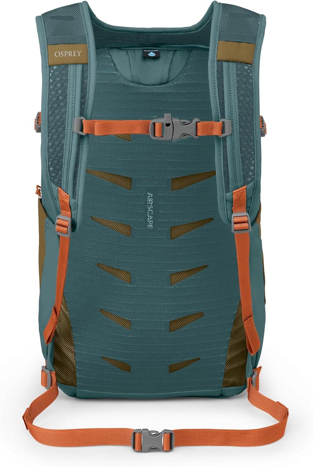 imageOsprey Daylite Plus Commuter Backpack Lightweight Everyday Pack with Laptop Sleeve and Water Bottle Pockets Ideal for Work School and Travel with Versatile Storage Kazuma PrintMagma BrownHistosol BrownCascade Blue